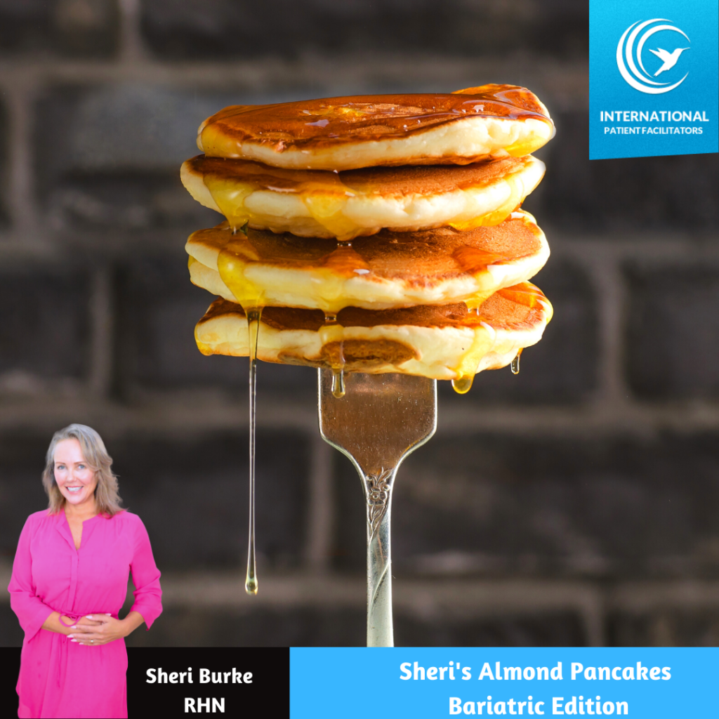 Sheri's Almond Pancakes - Bariatric Edition