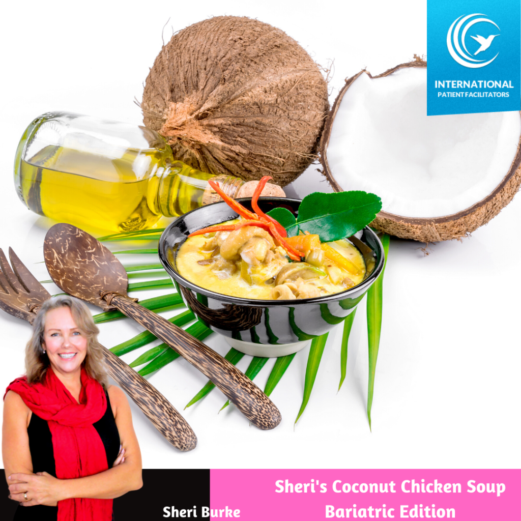 Sheri's Coconut Chicken Soup Bariatric Edition